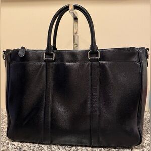 Pre-Loved Vintage COACH Leather Briefcase Laptop Bag made around 1995